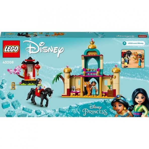 LEGO Disney 43208 Jasmine and Mulans Adventure - Resim 7