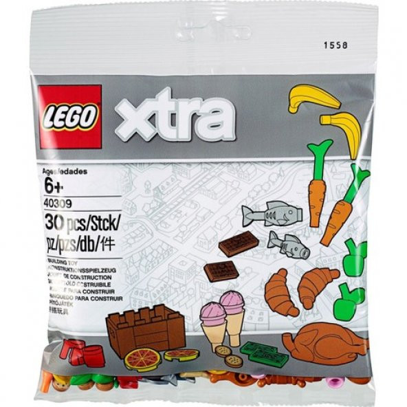 LEGO Xtra 40309 Food Accessories - 2