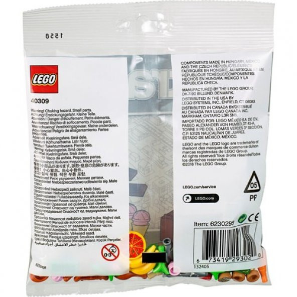 LEGO Xtra 40309 Food Accessories - 3