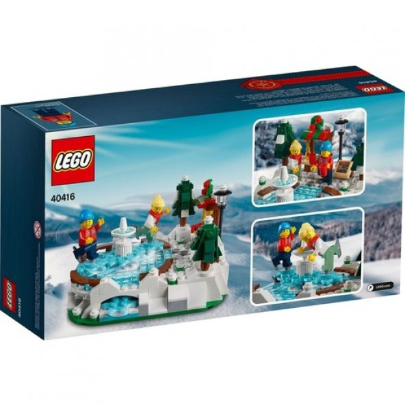 LEGO Seasonal 40416 Ice Skating Rink - 3