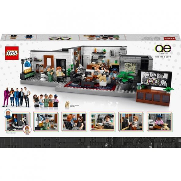 Lego Creator Expert 10291 Queer Eye - The Fab 5 Loft - 4