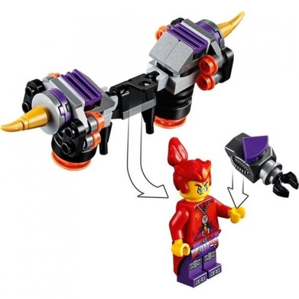 LEGO Monkie Kid 80008 Monkie Kids Cloud Jet - 5