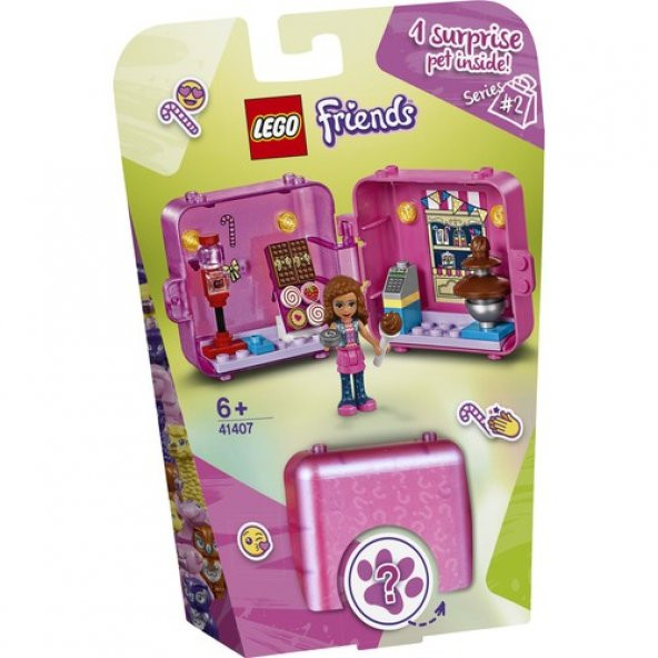 LEGO Friends 41407 Olivias Play Cube - Sweet Shop - 2