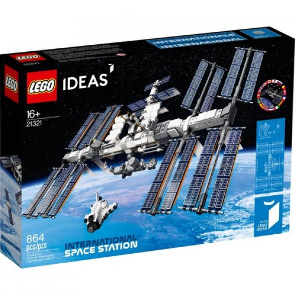 Lego Ideas 21321 International Space Station - Resim 4