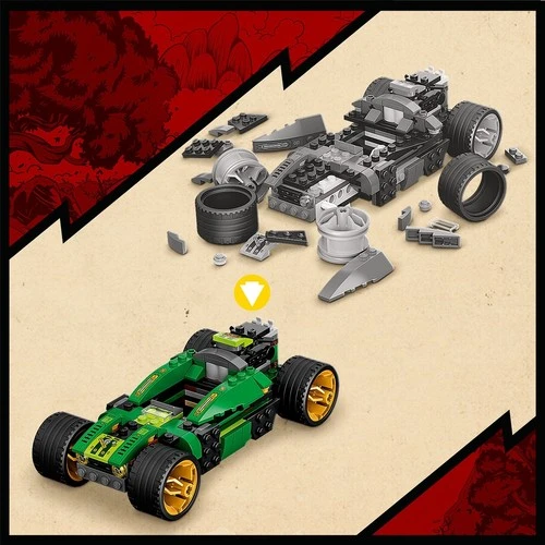 LEGO Ninjago 71763 Lloyd's Race Car EVO - Resim 4