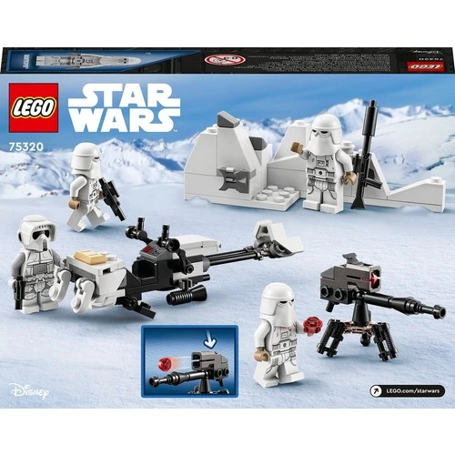 LEGO Star Wars 75320 Snowtrooper Battle Pack - 4