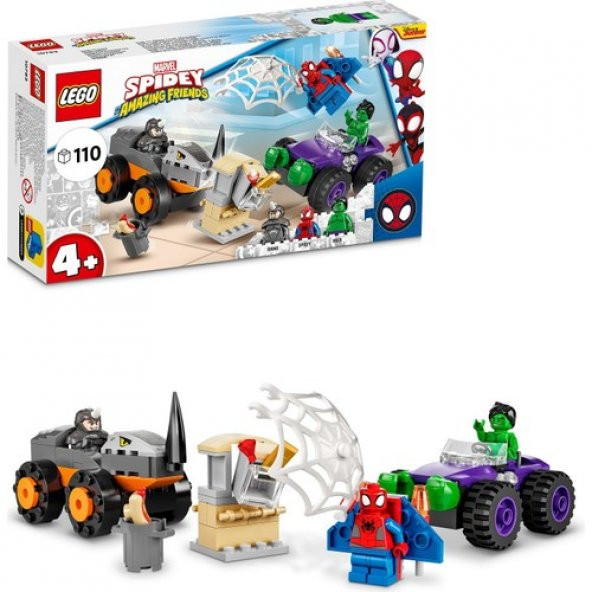 LEGO Super Heroes 10782 Hulk vs. Rhino Truck Showdown