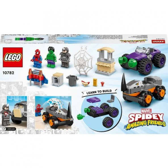 LEGO Super Heroes 10782 Hulk vs. Rhino Truck Showdown - 7