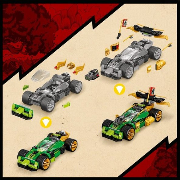 LEGO Ninjago 71763 Lloyds Race Car EVO - 6