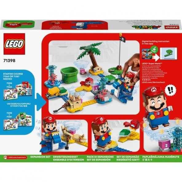 LEGO Super Mario 71398 Dorries Beachfront - 7