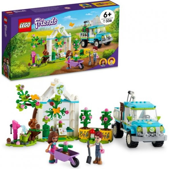 LEGO Friends 41707 Tree-Planting Vehicle - 1
