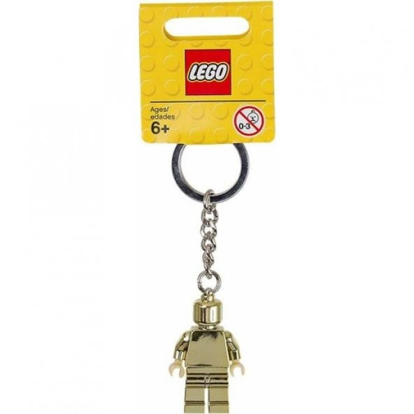 LEGO Miscellaneous 850807 Gold Minifigure Key Chain - 2
