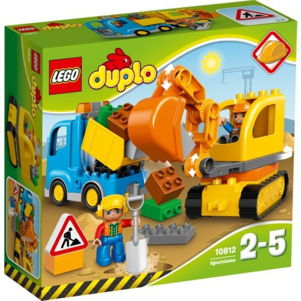 LEGO Duplo 10812 Truck Tracked Excavator - 3