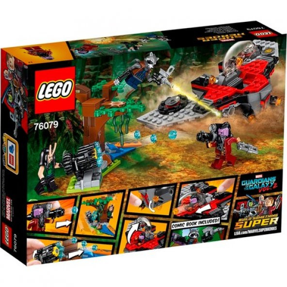 LEGO Super Heroes 76079 Ravager Attack - Resim 3