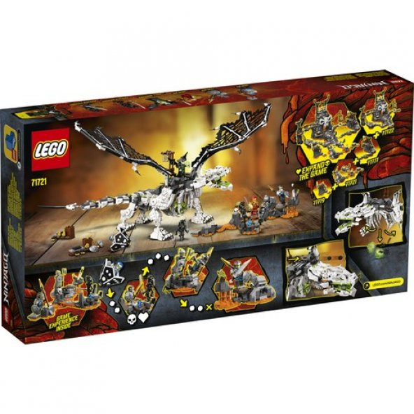 LEGO Ninjago 71721 Skull Sorcerers Dragon - 4