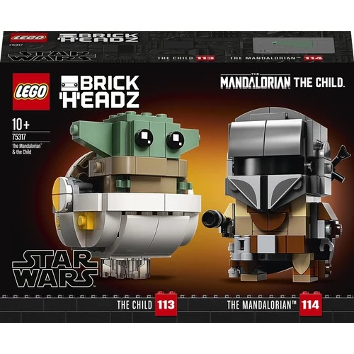 LEGO BrickHeadz 75317 The Mandalorian and The Child - 3