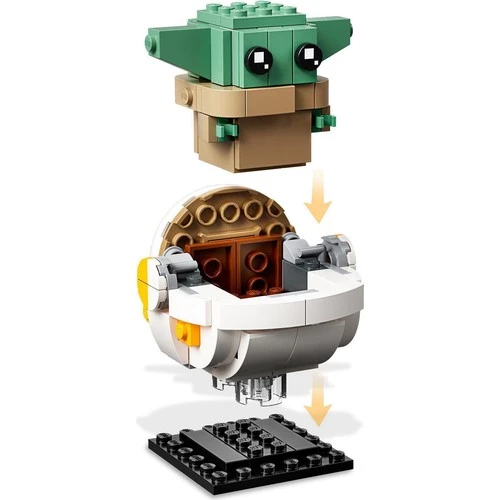 LEGO BrickHeadz 75317 The Mandalorian and The Child - 7