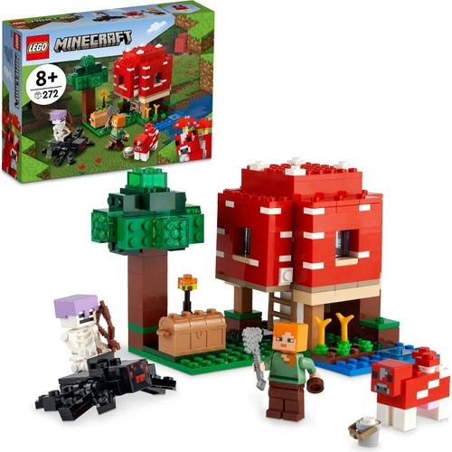 LEGO Minecraft 21179 The Mushroom House