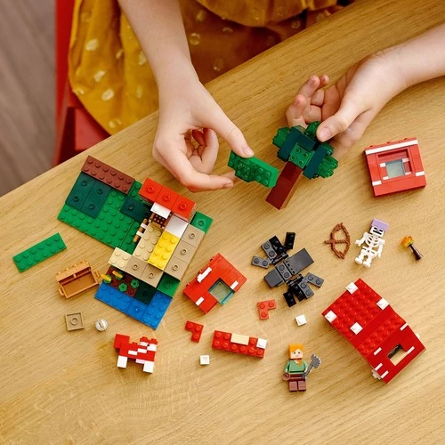 LEGO Minecraft 21179 The Mushroom House - 6