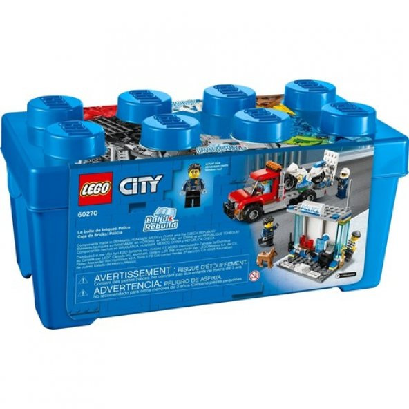 LEGO City 60270 Police Brick Box - 4