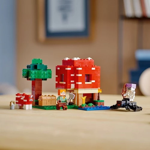 LEGO Minecraft 21179 The Mushroom House - 5