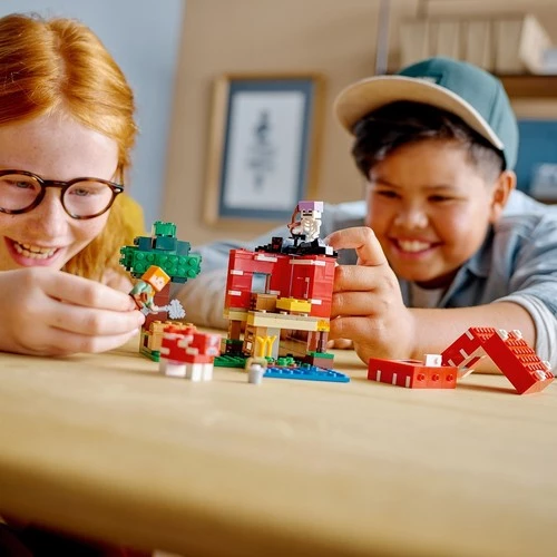 LEGO Minecraft 21179 The Mushroom House - 4