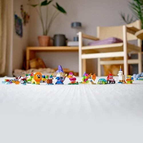 Lego Classic 11013 Creative Transparent Bricks - Resim 8