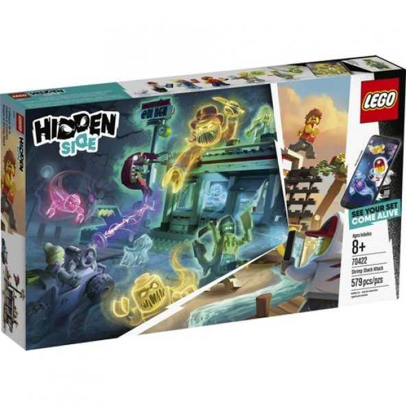 LEGO Hidden Side 70422 Shrimp Shack Attack - 3