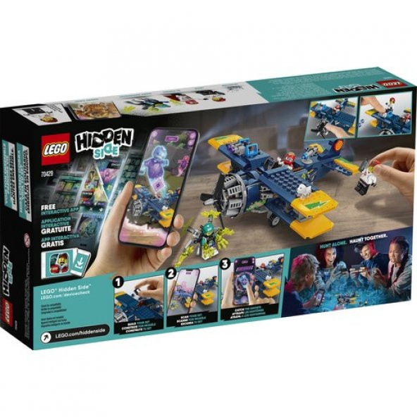 Lego Hidden Side 70429 El Fuegos Stunt Plane - 4