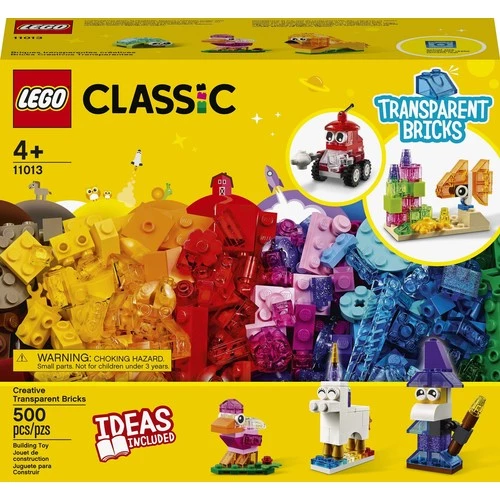 Lego Classic 11013 Creative Transparent Bricks - Resim 12