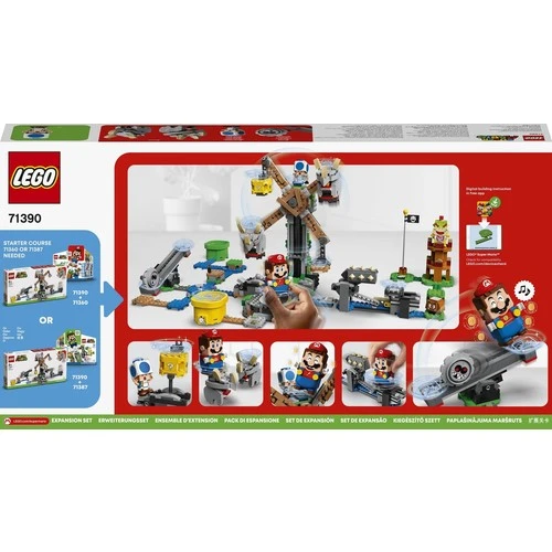 LEGO Super Mario 71390 Reznor Knockdown - 4