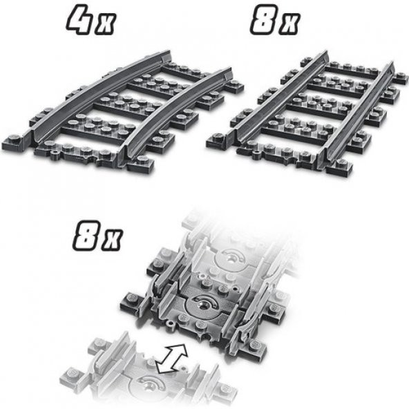 Lego City 60205 Tracks - 6