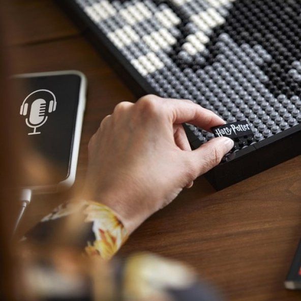 LEGO Art 31201 Harry Potter Hogwarts Crests - Resim 7