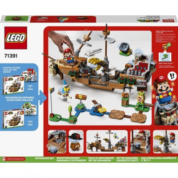 Lego Super Mario 71391 Bowsers Airship - 4