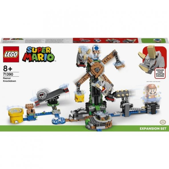 LEGO Super Mario 71390 Reznor Knockdown - 3