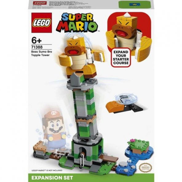 LEGO Super Mario 71388 Boss Sumo Bro Topple - Resim 3