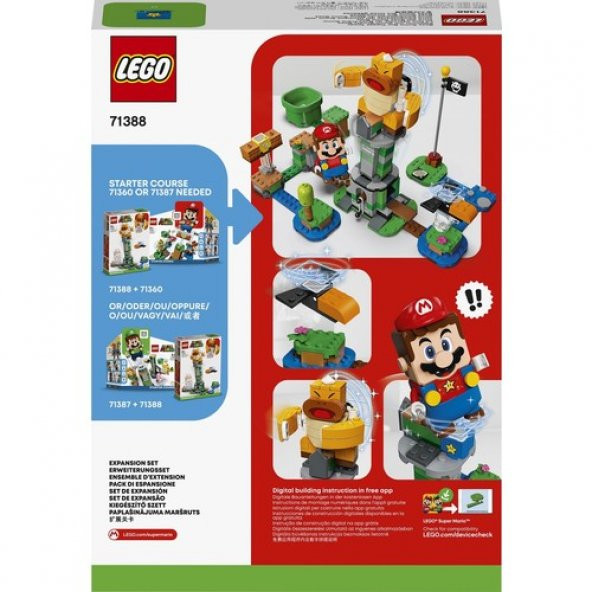LEGO Super Mario 71388 Boss Sumo Bro Topple - Resim 4