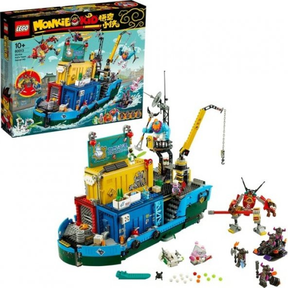 LEGO Monkie Kid 80013 Monkie Kids Team Secret HQ