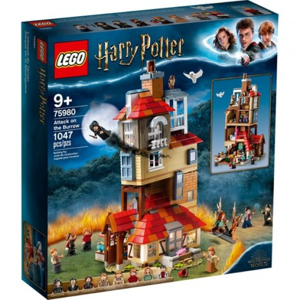 Lego Harry Potter 75980 Attack On The Burrow - Resim 2