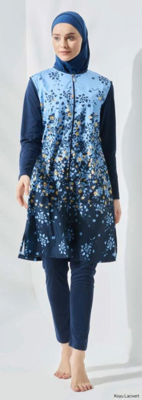 Seamay 1002 Lacivert Tesettür Mayo - 6