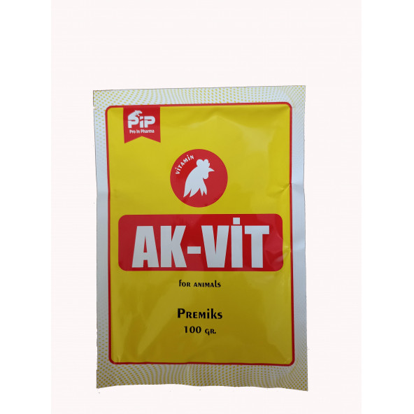 Ak-Vit Premis Kanatlı Hayvanlar İçin Vitamin 100 gr