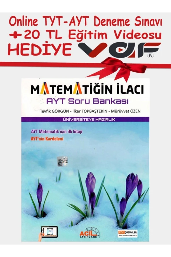 Acil Ayt Matematiğin Ilacı Soru Bankası acil - 1
