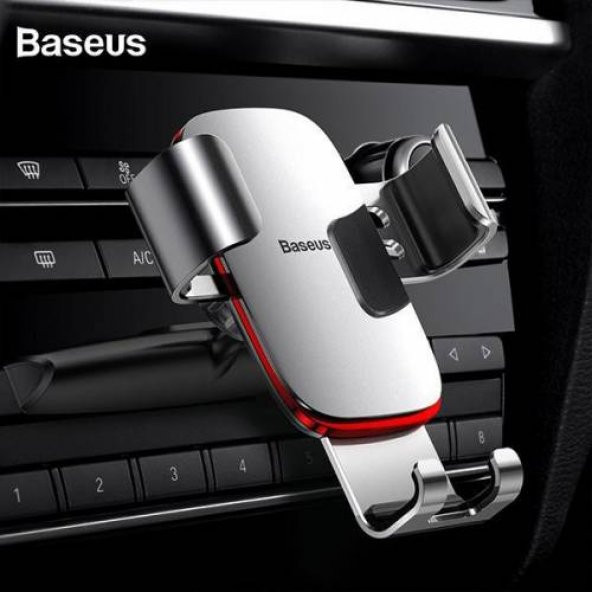 Baseus CD Gözü Uyumlu Araç Içi Telefon Tutucu, Metal Ultra Güçlü Araç Tutucu Araç Tutucu - 9