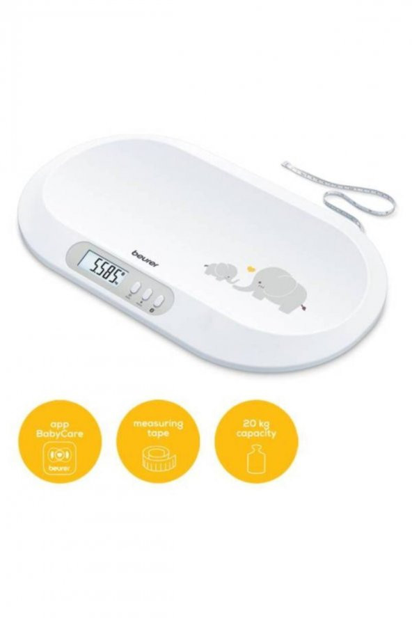 By 90 Bluetooth Özellikli Bebek Tartısı - 2