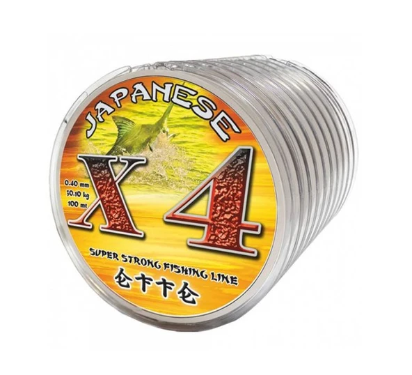 JAPANESE X4 100mt İP MİSİNA