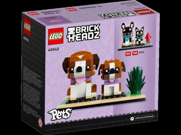 LEGO BrickHeadz 40543 St. Bernard - 2
