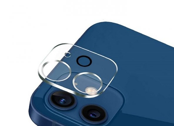 Asf Bilişim İphone 12 Mini Kamera Lens Koruyucu