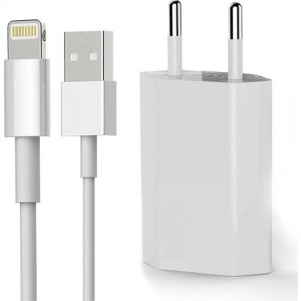 ASF İphone 5W Adaptör 1m.USB Lightning Şarj Kablosu(KABLO KORUYUCU HEDİYELİ) - 3