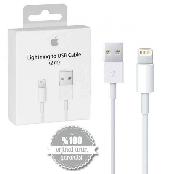 ASF Apple İphone USB Lightning 2M.Şarj Data Kablosu