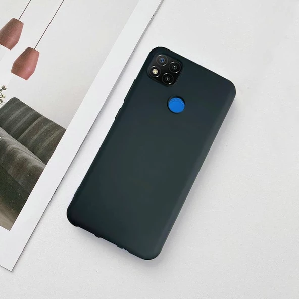 Xiaomi Redmi 9C Lansman Likid Silikon Kamera Korumalı Kılıf - 9